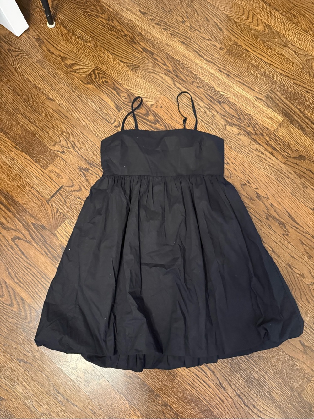 American Eagle Outfitters Black Spaghetti-Strap Party Dress